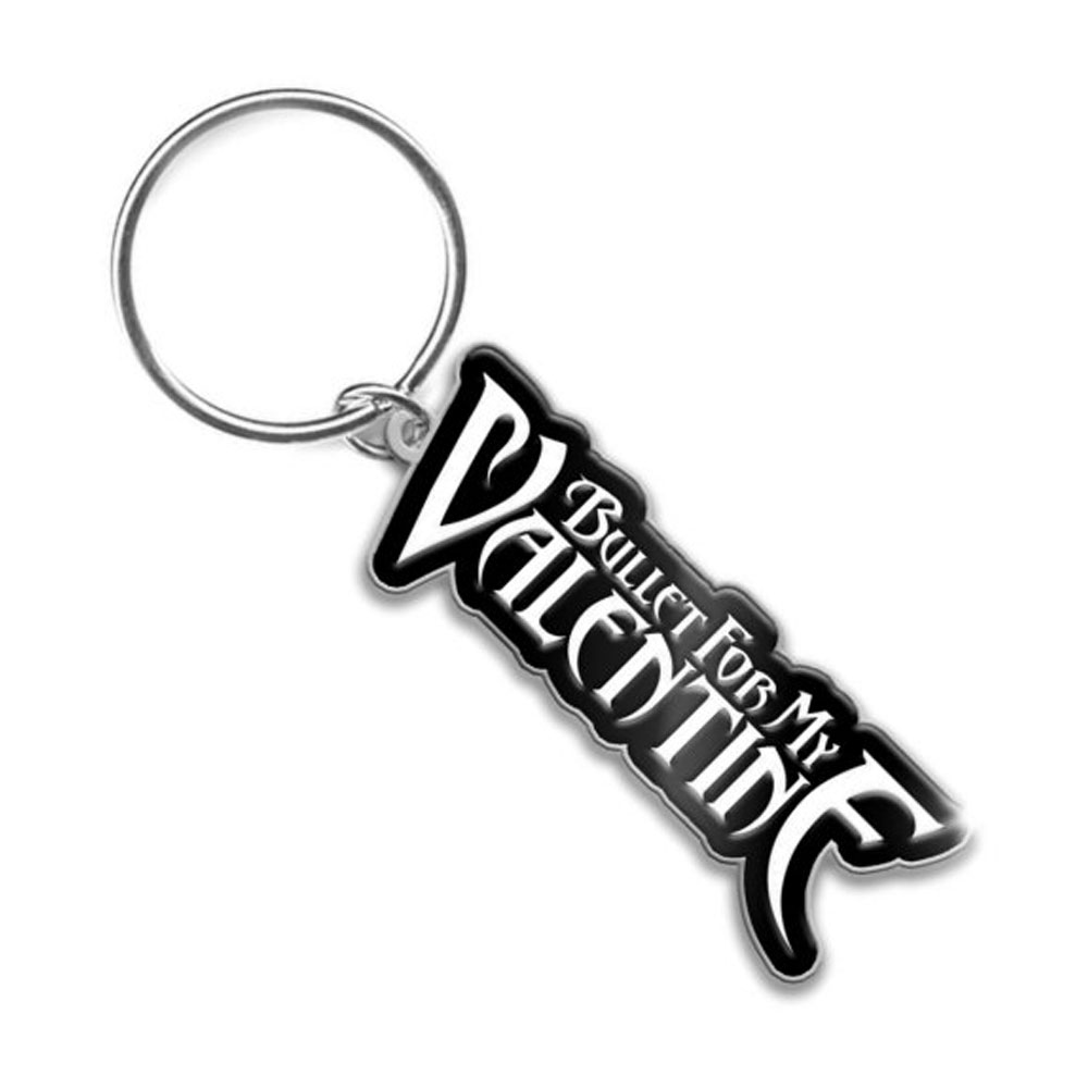 Bullet For My Valentine - Logo Porteclés - Noir/Blanc